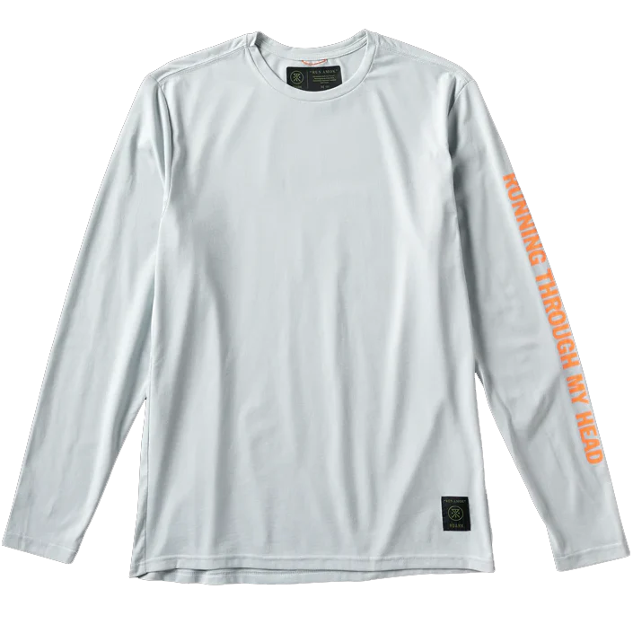 Men's Running Through My Head Long Sleeve - Onhollan