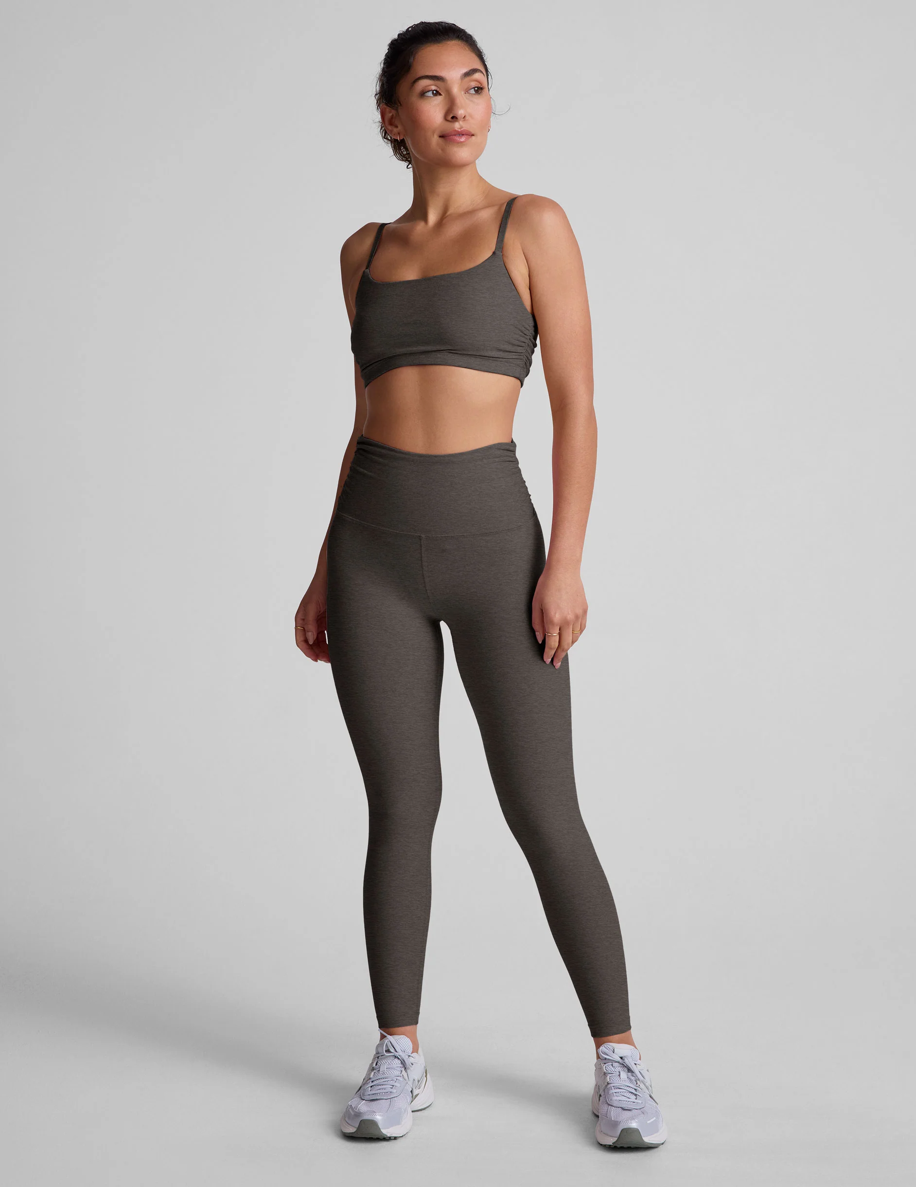 Spacedye Raise The Barre Shirred Bra - Onhollan