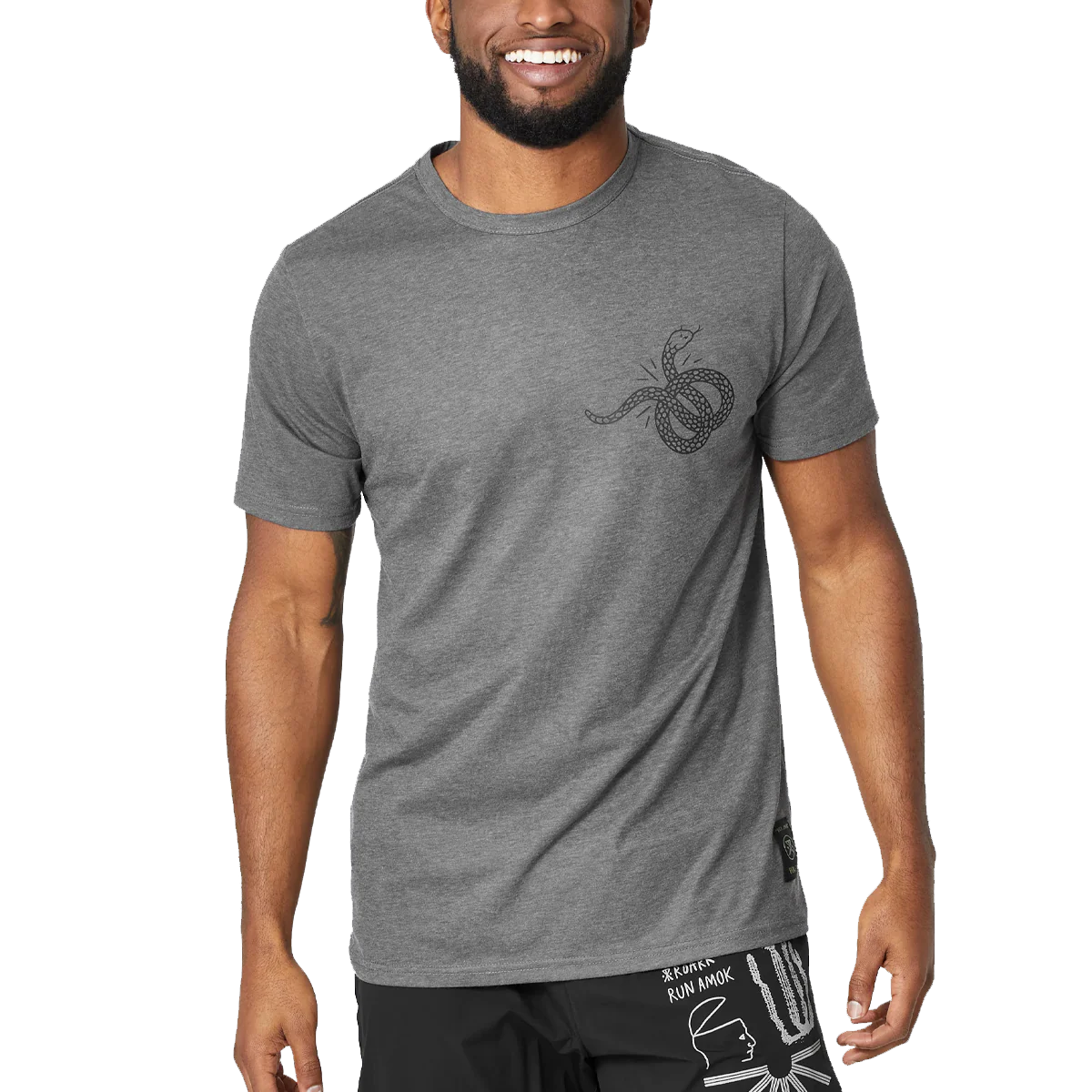 Men's Mathis Snake Short Sleeve - Onhollan