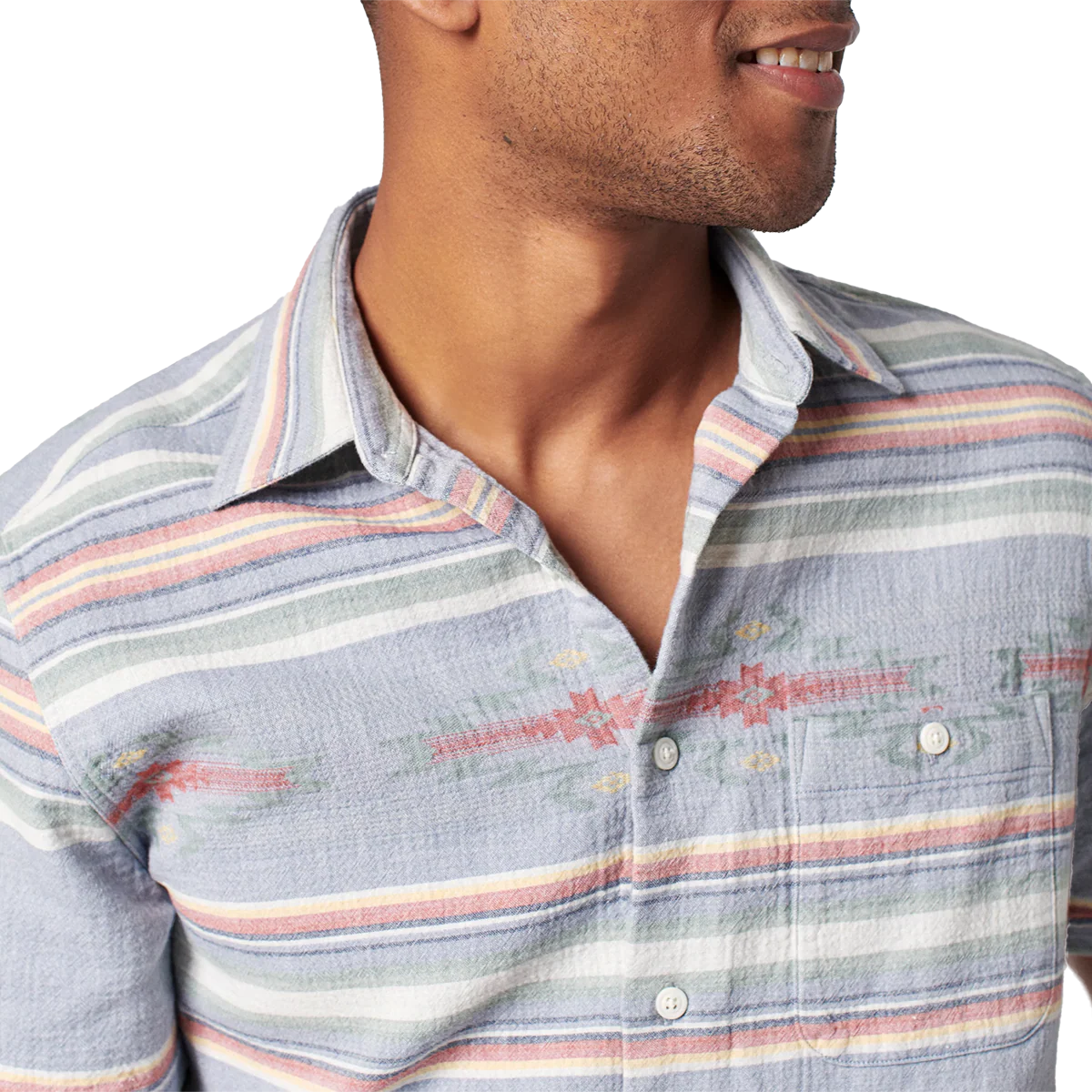 Men's Good Feather Short Sleeve Shirt - Onhollan