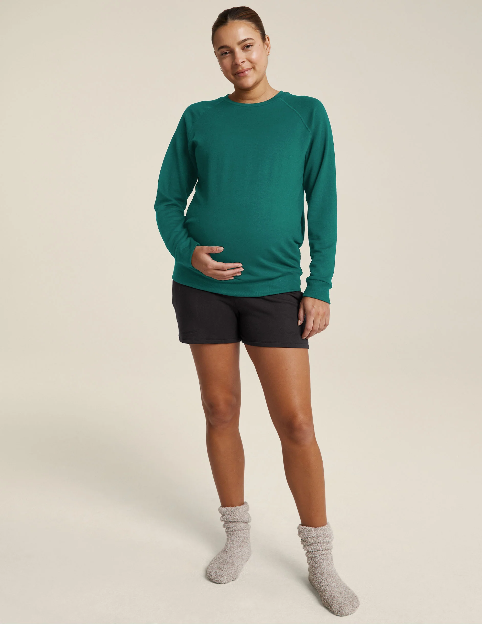 Favorite Raglan Maternity Pullover - Onhollan