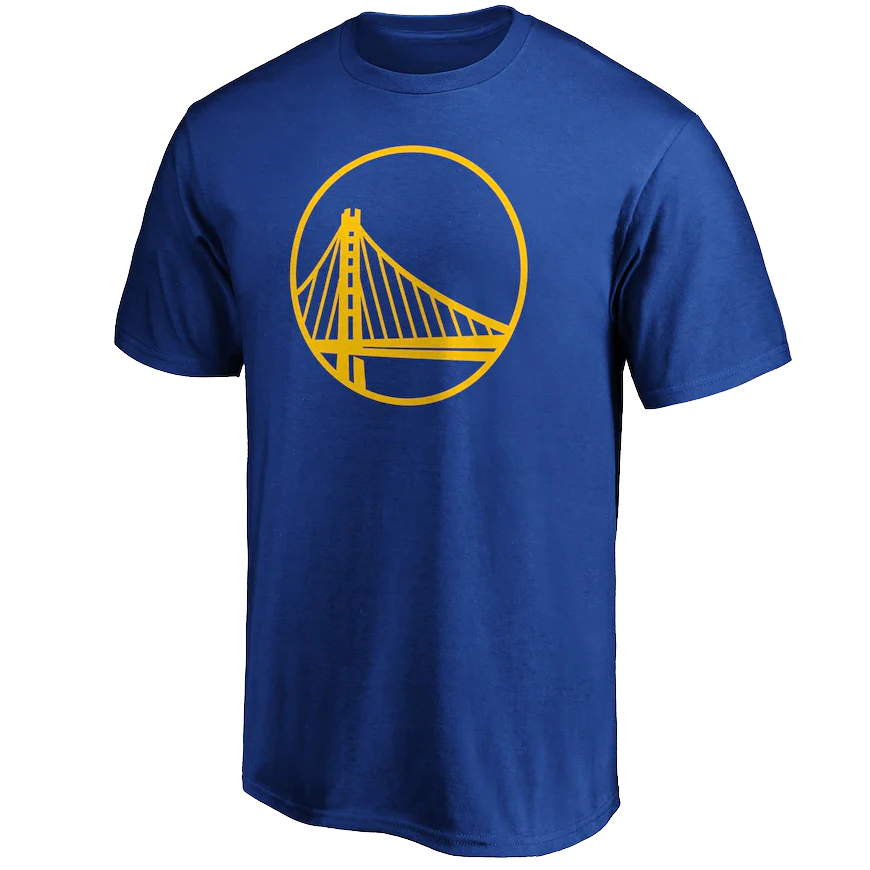 Men's Warriors Cotton Primary Logo Short Sleeve - Onhollan