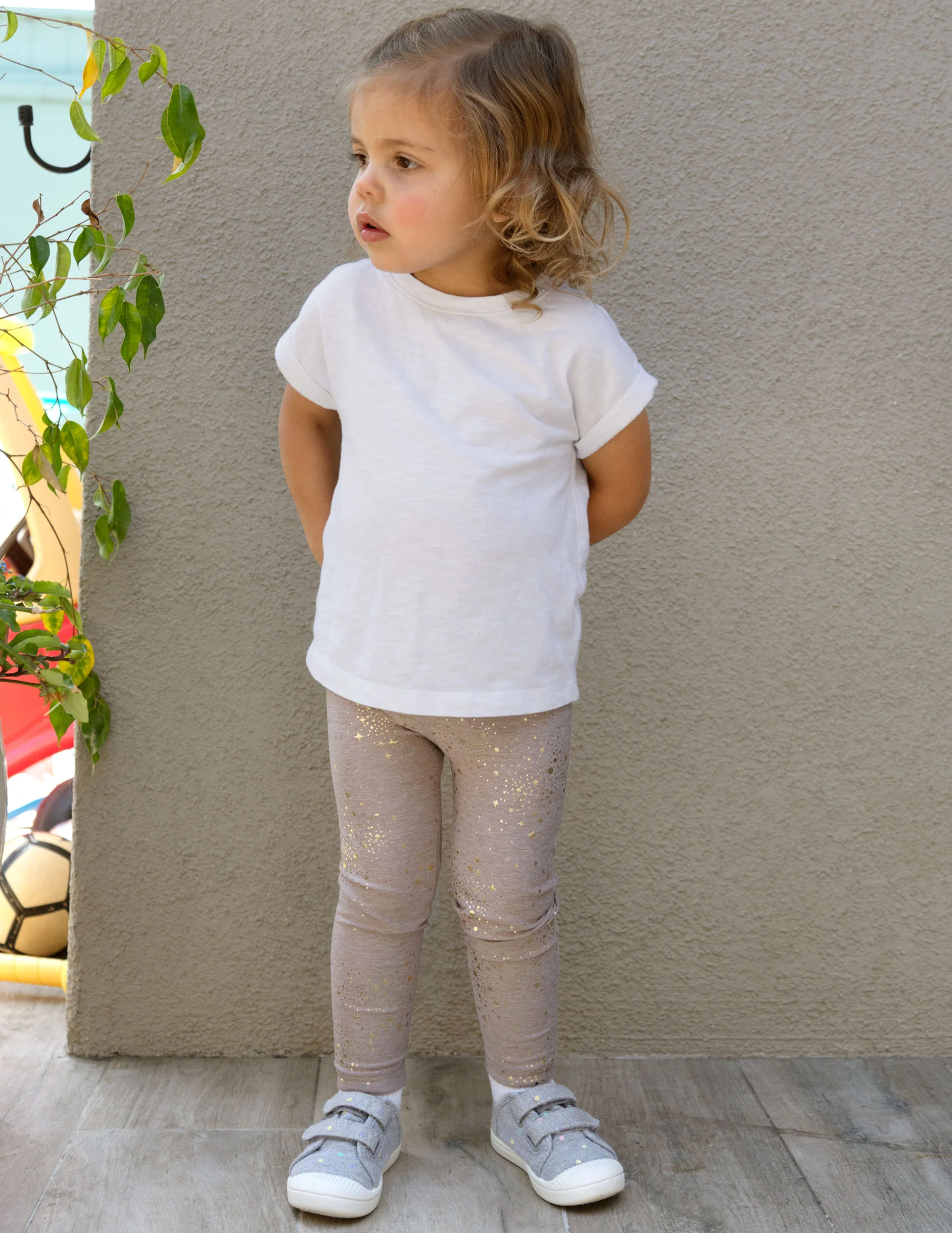 Chai Lucky Stars SoftShine Toddler Legging - Onhollan