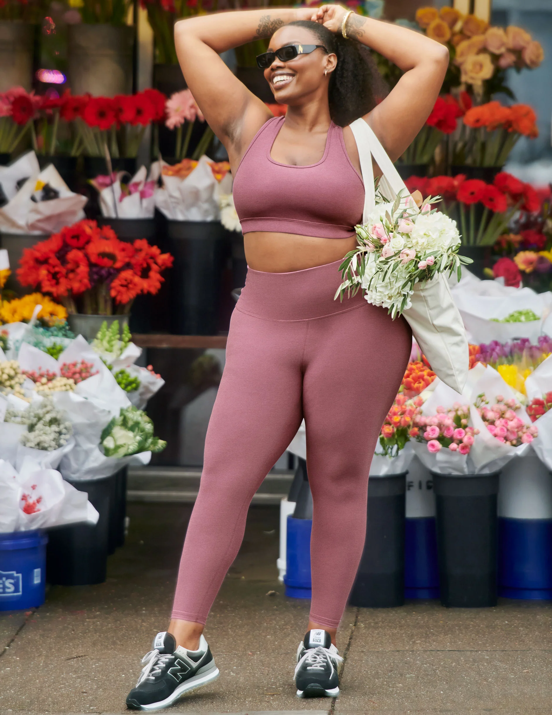 Spacedye Caught In The Midi High Waisted Legging - Onhollan