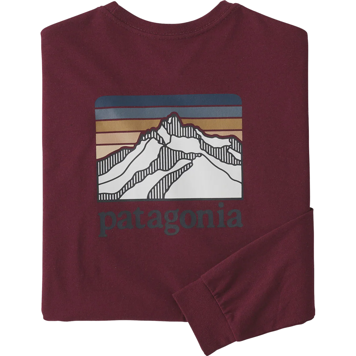 Men's Long-Sleeved Line Logo Ridge Responsibili-Tee - Onhollan