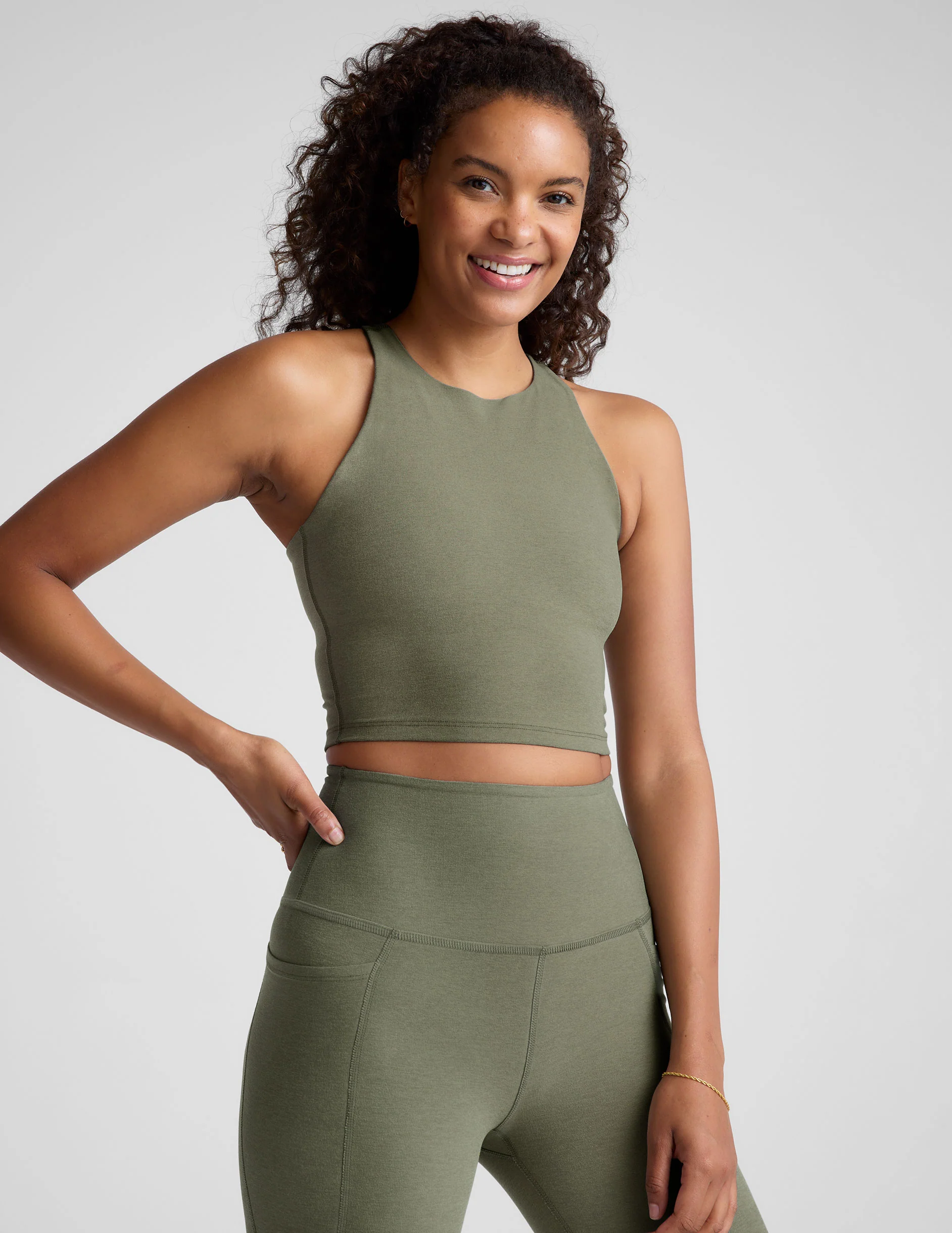Spacedye Refocus Cropped Tank - Onhollan