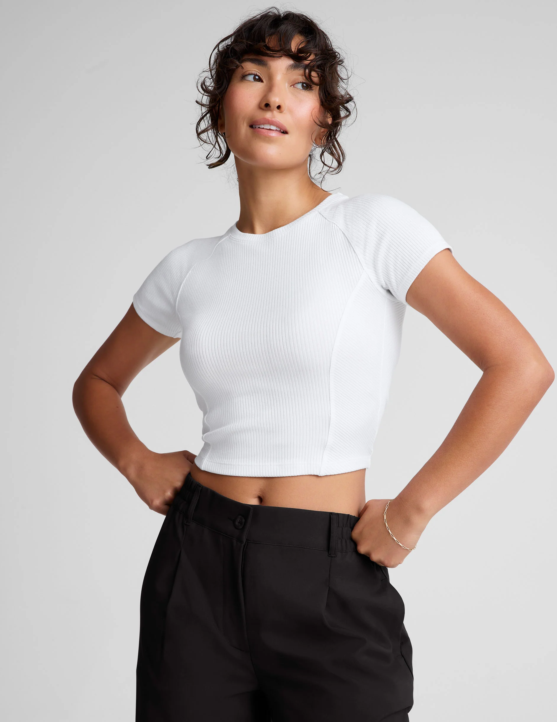 Silhouette Cropped Tee - Onhollan