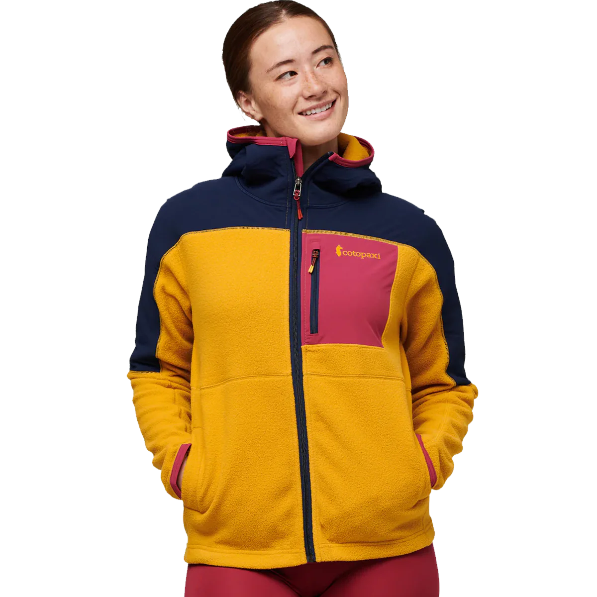 Women's Abrazo Hooded Full Zip Fleece Jacket - Onhollan