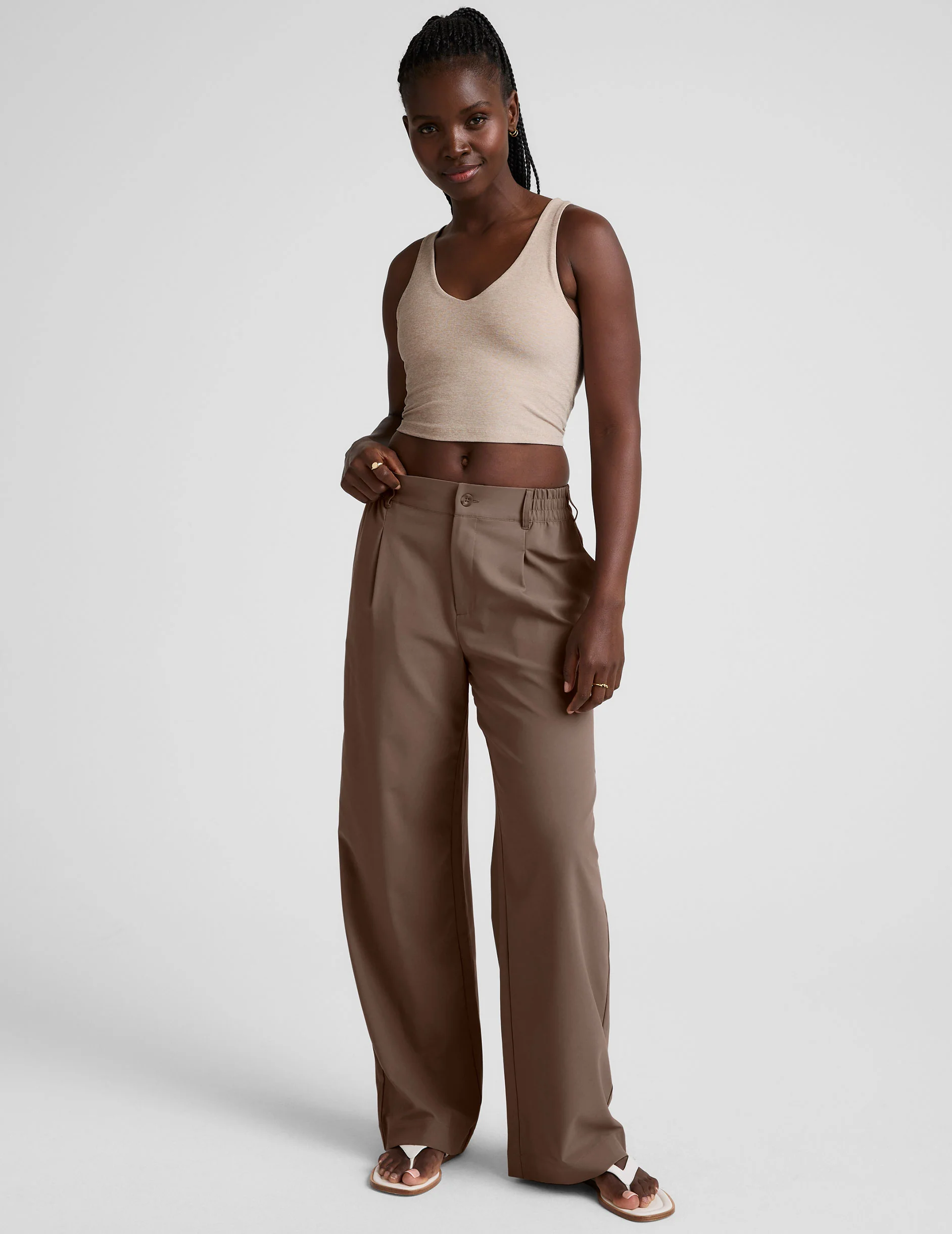 Status Wide Leg Trouser - Onhollan