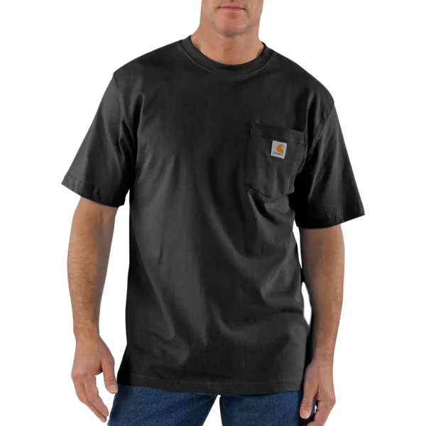 Men's Short-Sleeve Workwear Pocket T-Shirt - Onhollan