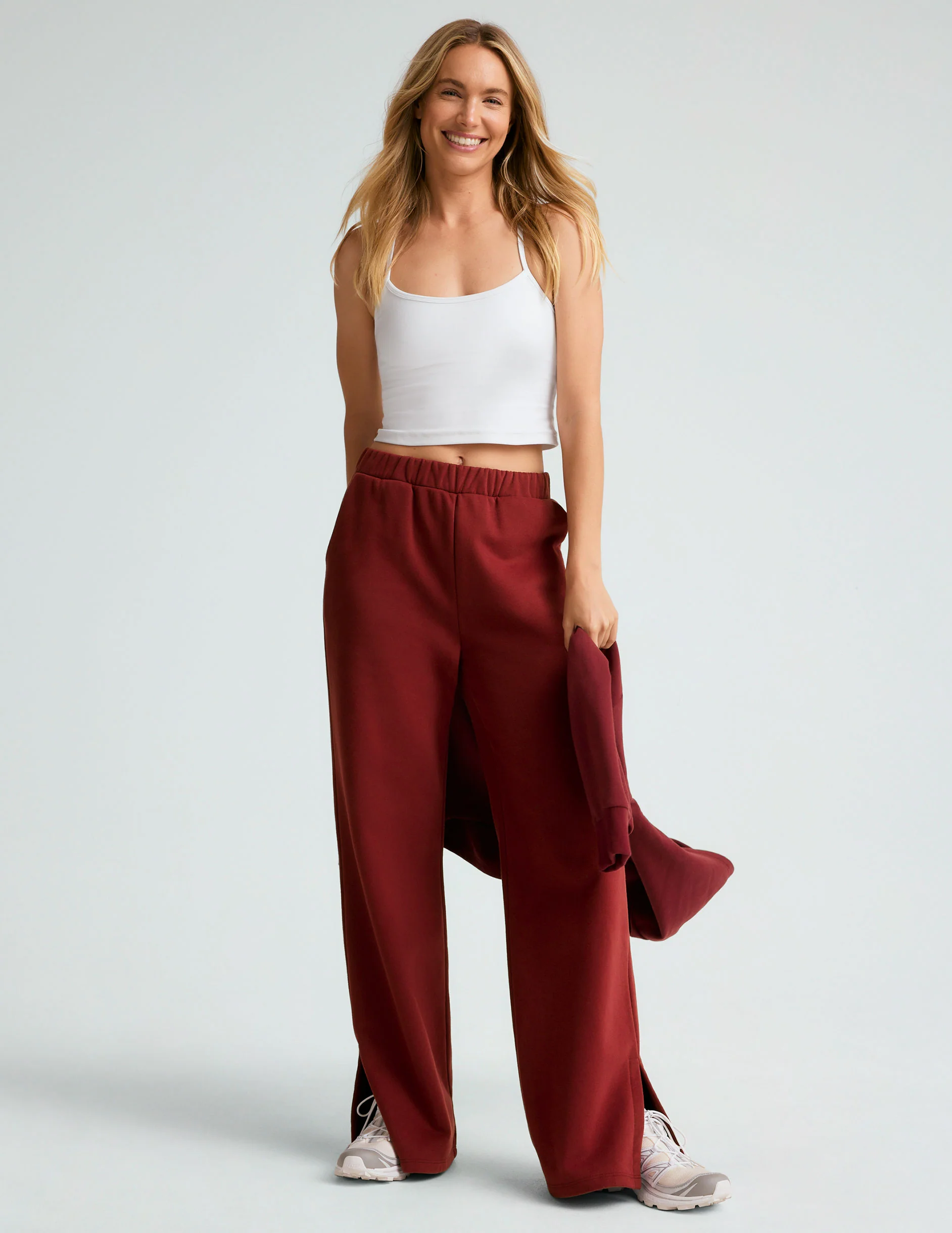 LuxeFleece Wide Leg Pant - Onhollan