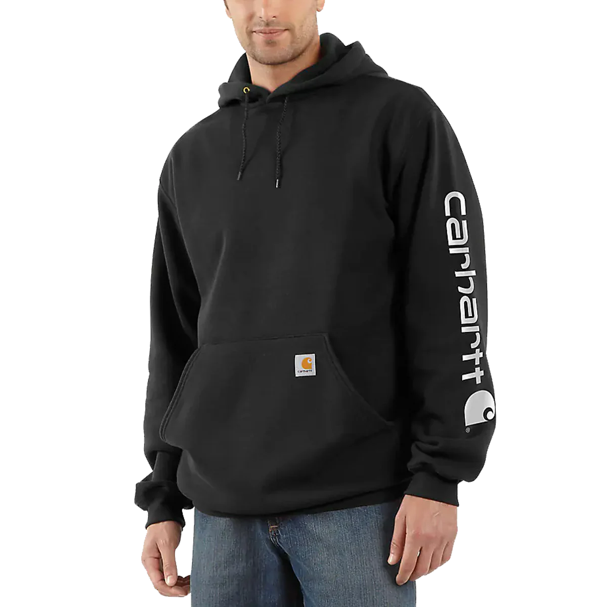 Men's Midweight Logo Hooded Sweatshirt - Onhollan
