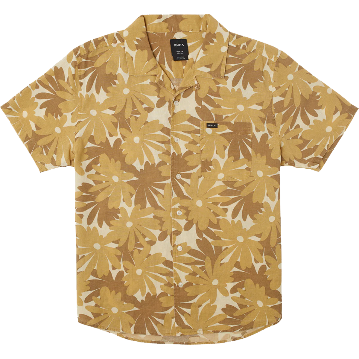 Men's Pop Floral Short Sleeve Shirt - Onhollan