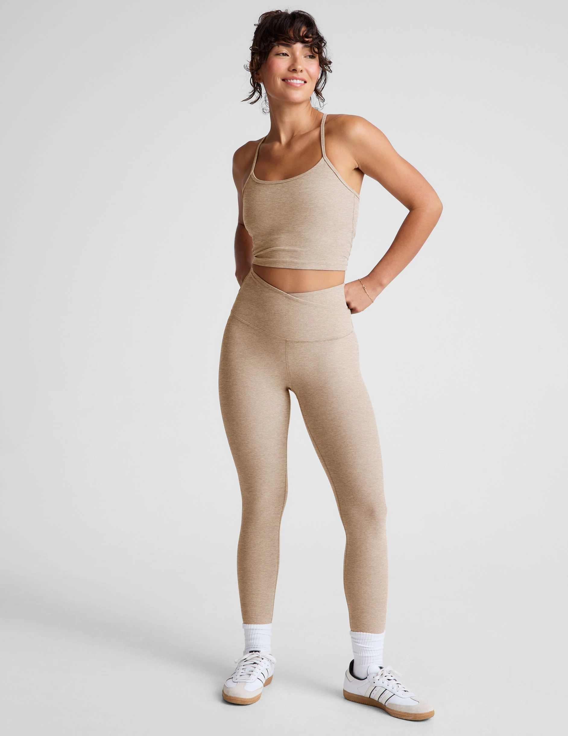 Spacedye Slim Racerback Cropped Tank - Onhollan