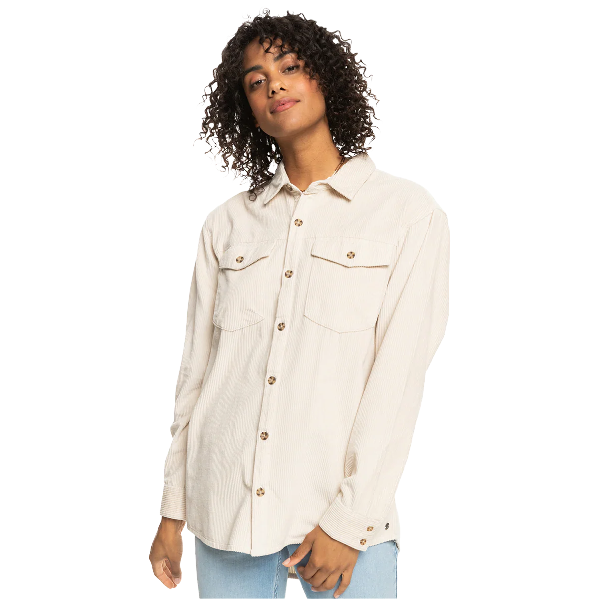 Women's Let It Go Corduroy Shirt - Onhollan