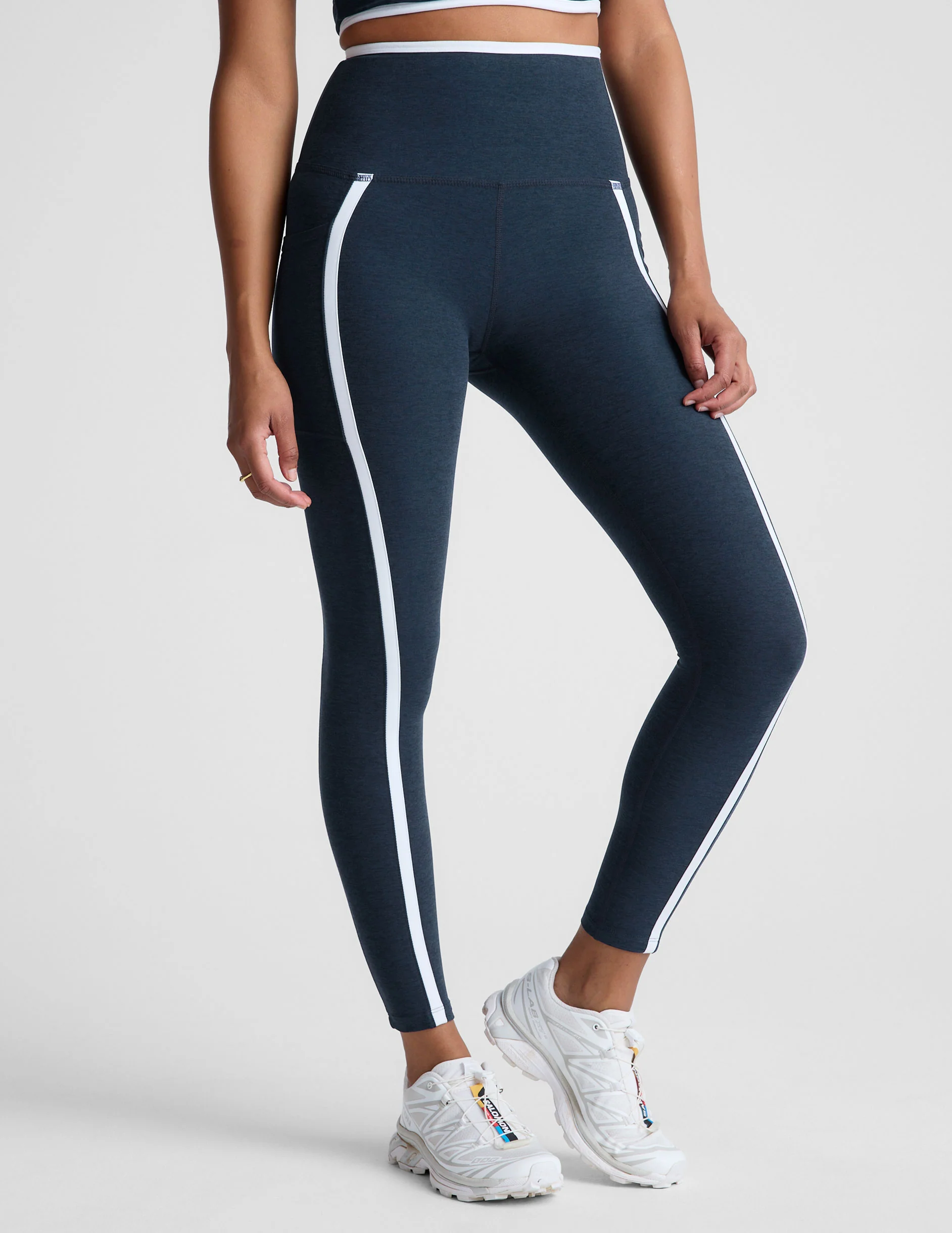 Spacedye New Moves High Waisted Midi Legging - Onhollan