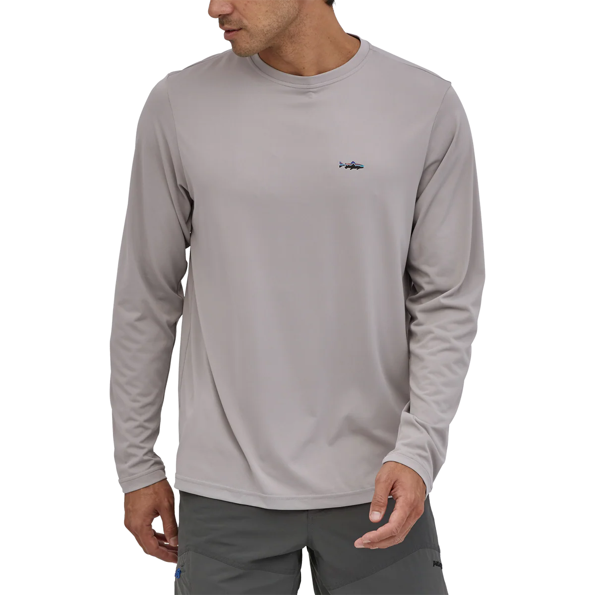 Men's Capilene Cool Daily Fish Graphic Long Sleeve - Onhollan