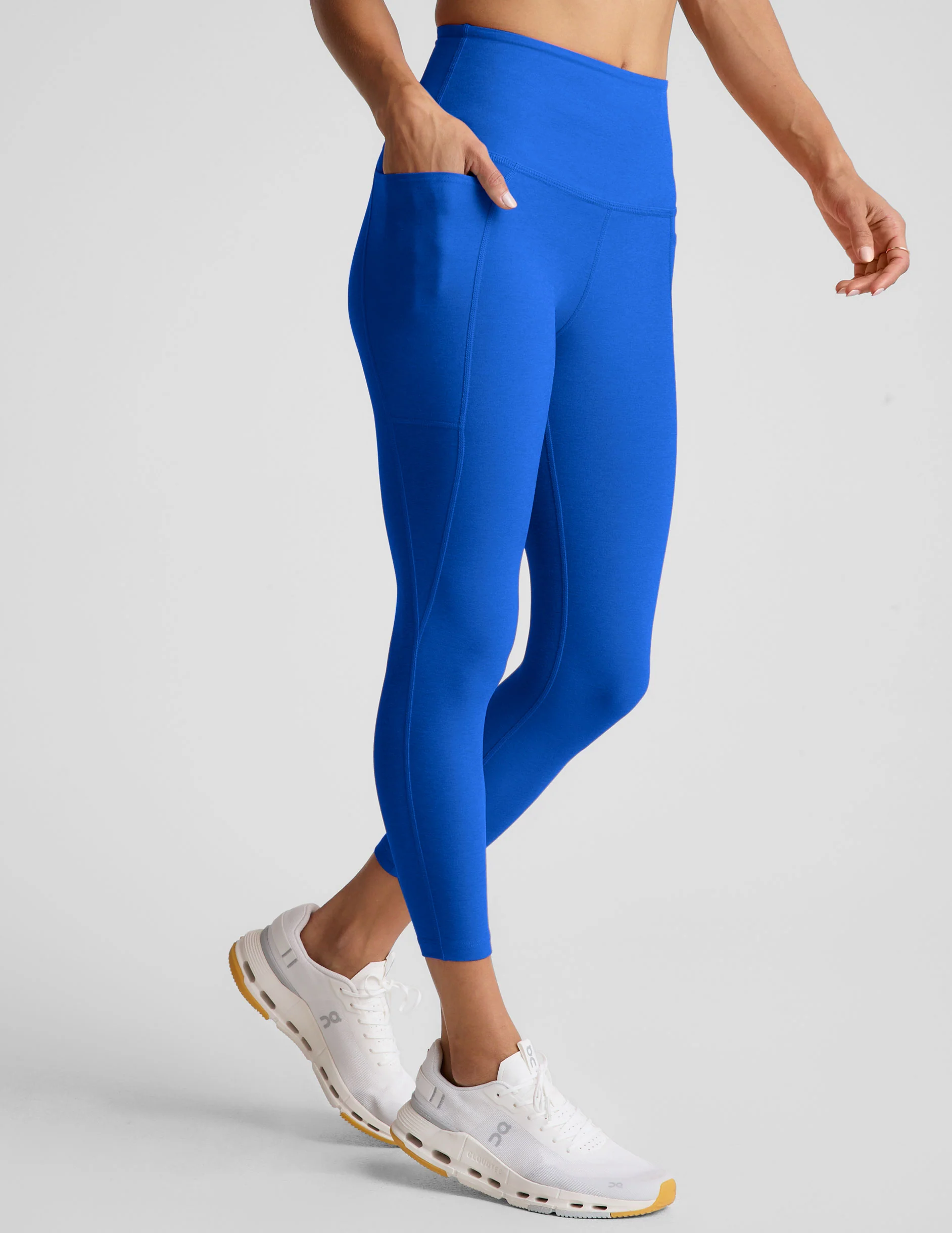 Spacedye Out Of Pocket High Waisted Capri Legging - Onhollan