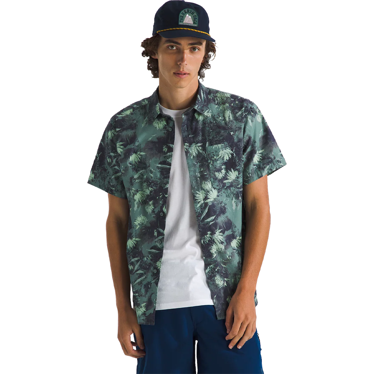 Men's Short Sleeve Baytrail Pattern Shirt - Onhollan