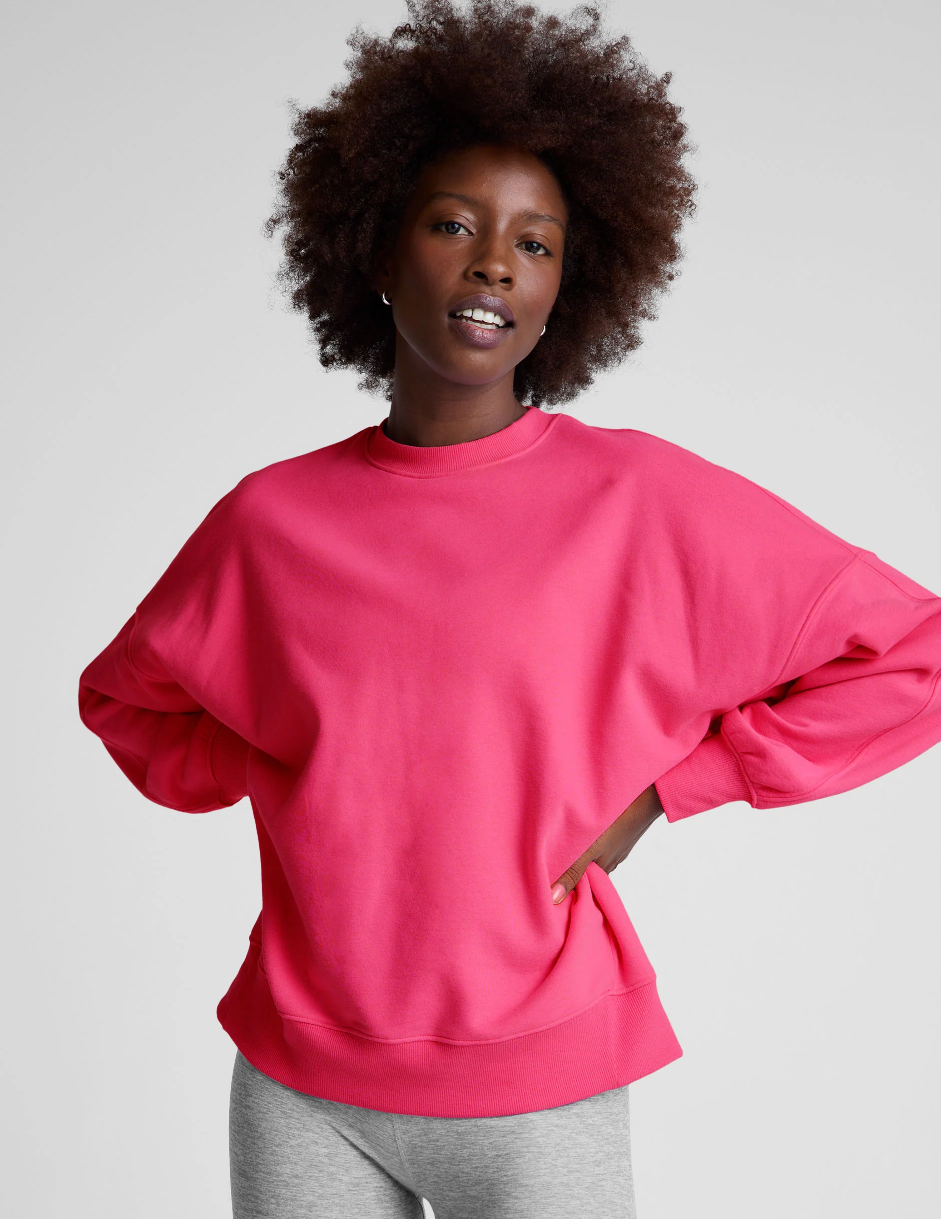 LuxeFleece Oversized Sweatshirt - Onhollan