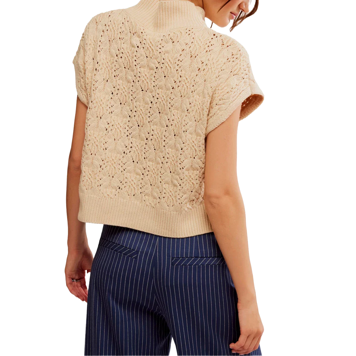 Women's Vickie Mock Neck Sweater - Onhollan