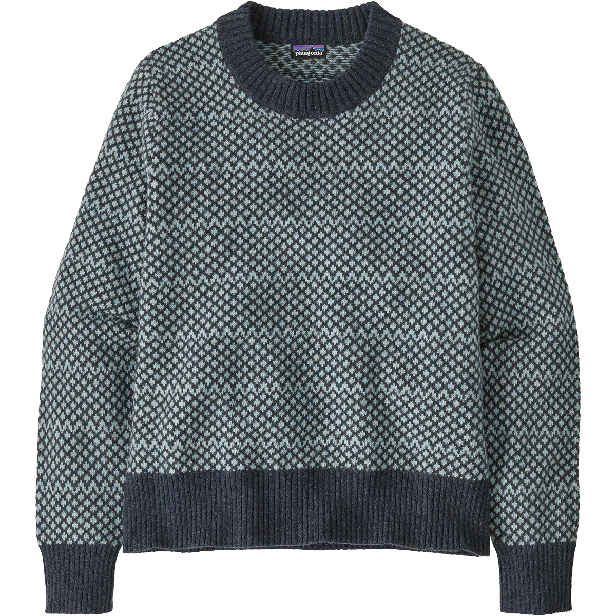 Women's Recycled Wool Crewneck Sweater - Onhollan
