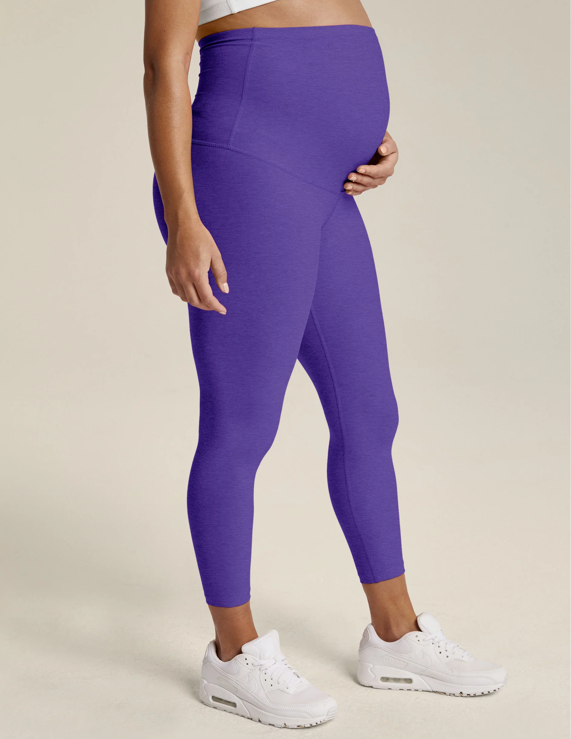 Spacedye Love The Bump Capri Maternity Legging - Onhollan