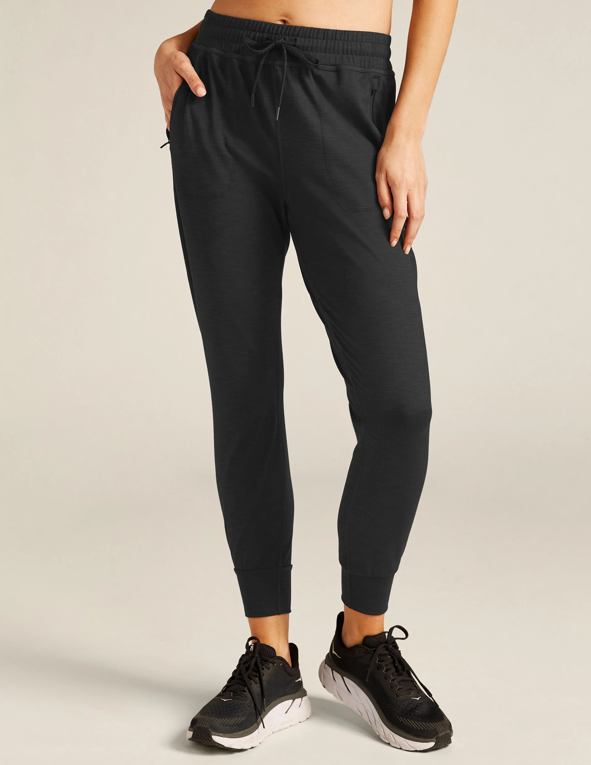 Heather Rib Street Jogger - Onhollan