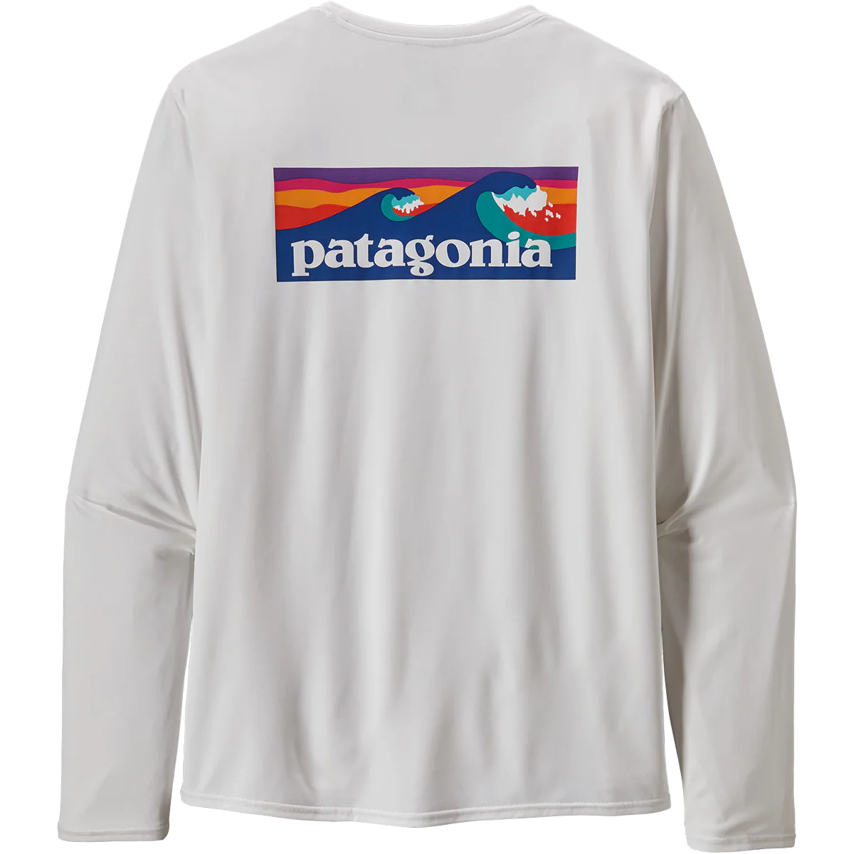 Men's Long-Sleeved Capilene Cool Daily Graphic Shirt - Waters - Onhollan