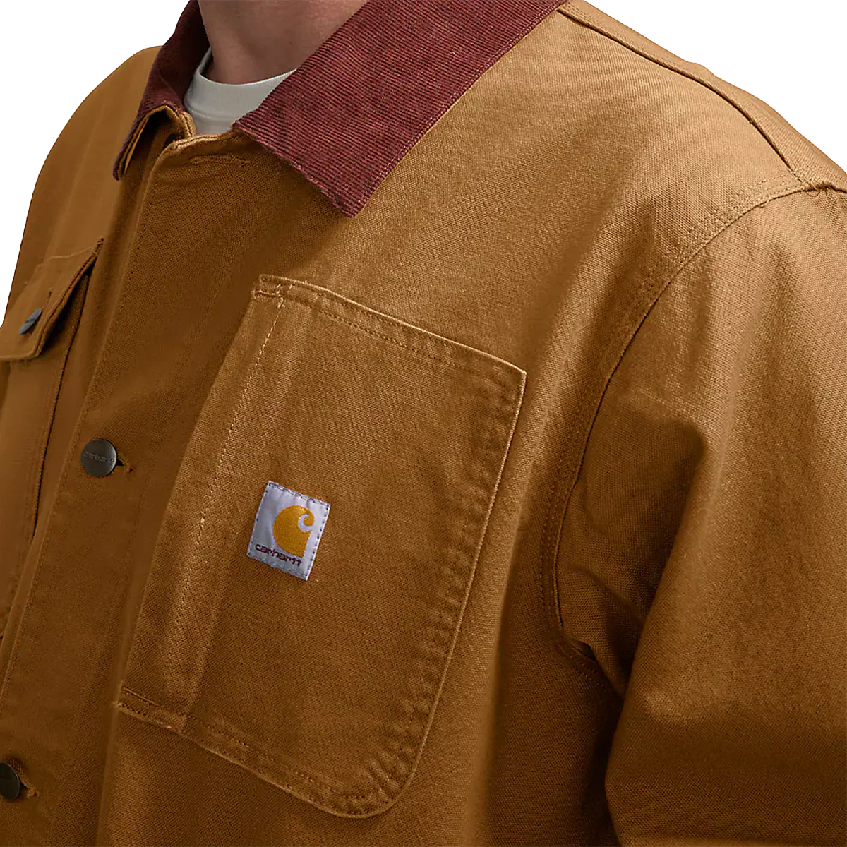 Men's Rugged Flex Duck Loose Fit Chore Coat - Onhollan