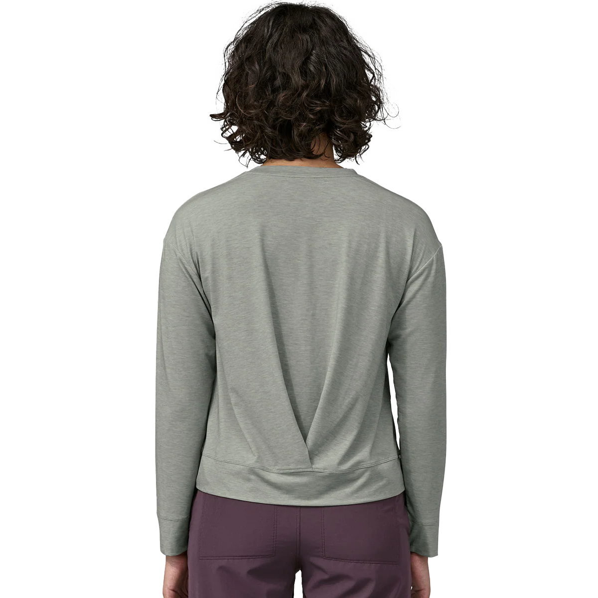 Women's Long-Sleeved Glorya Twist Top - Onhollan