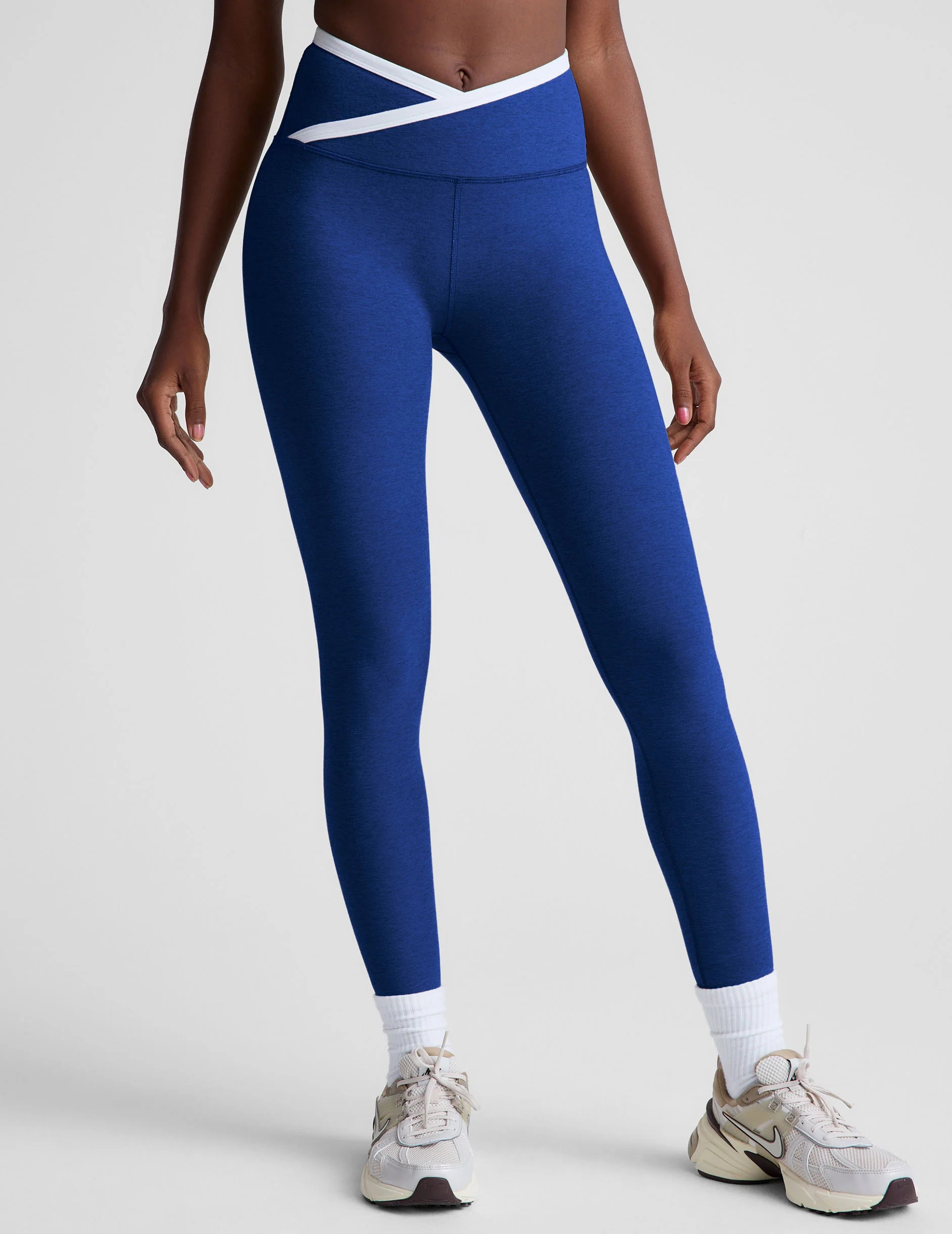 Spacedye Outlines High Waisted Midi Legging - Onhollan
