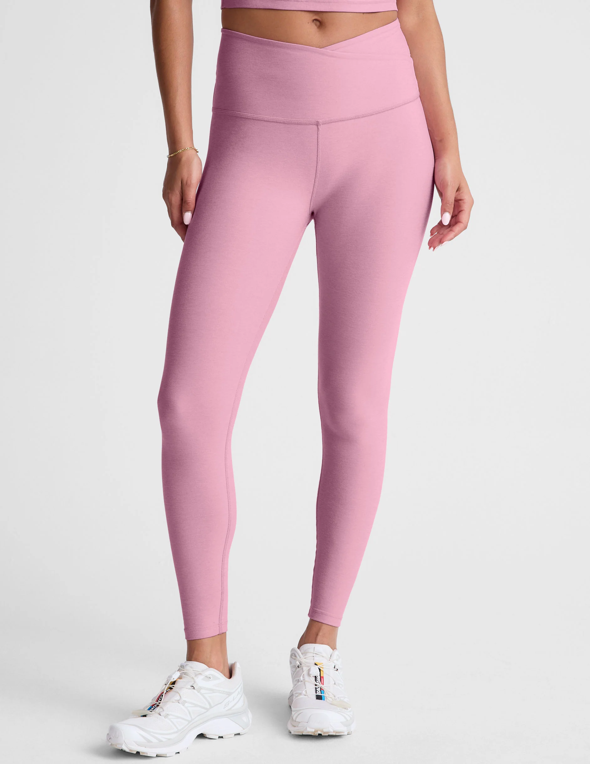 Spacedye At Your Leisure High Waisted Midi Legging - Onhollan