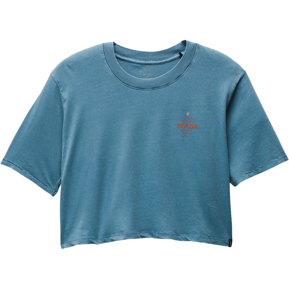 Women's Everyday Vintage-Washed Graphic Cropped Tee - Onhollan