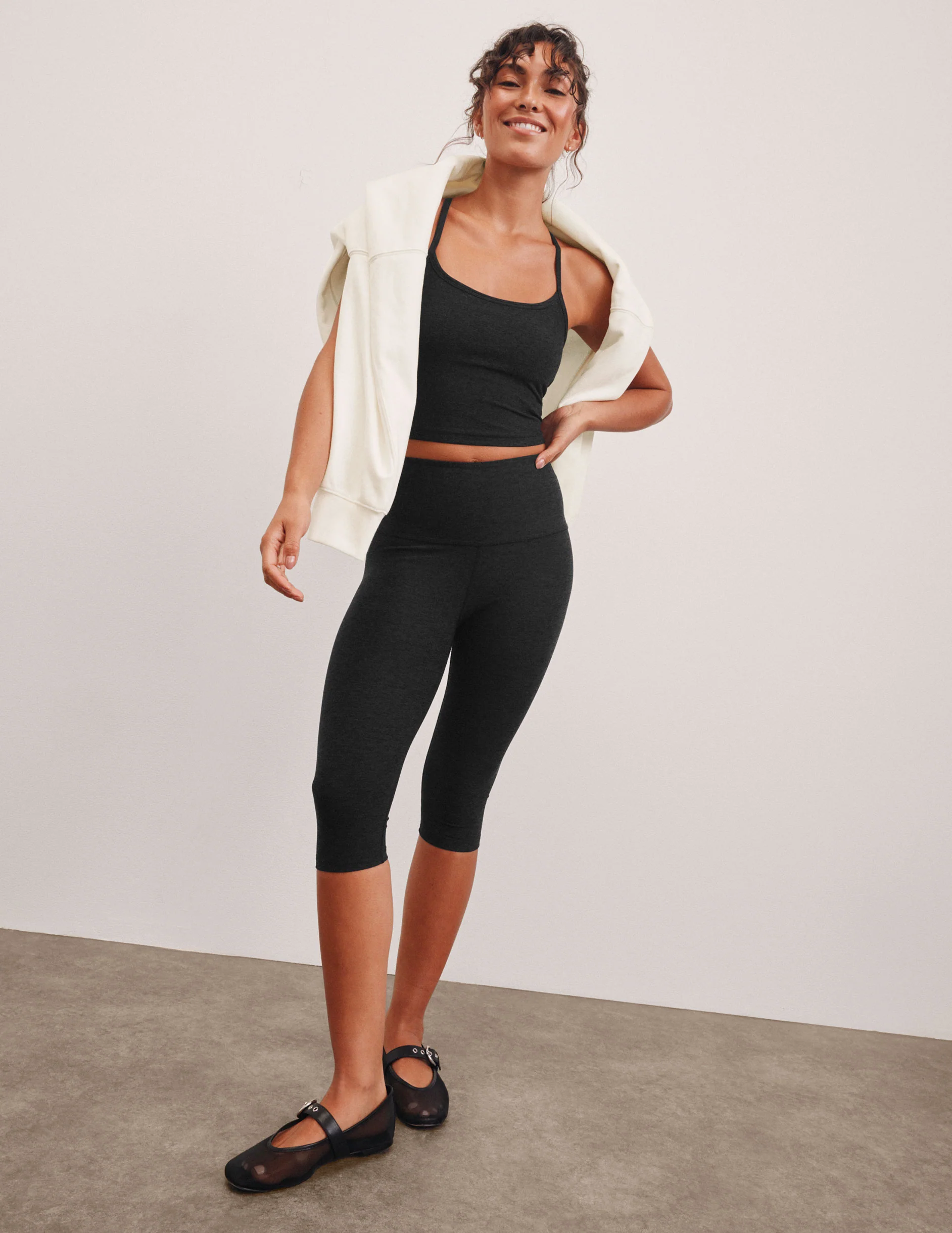 Spacedye Pedal Pusher High Waisted Legging - Onhollan