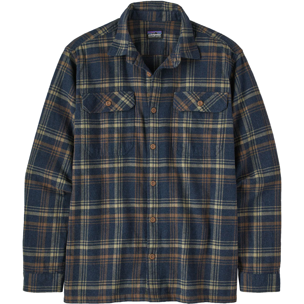 Men's Long Sleeve Organic Cotton Fjord Flannel - Onhollan