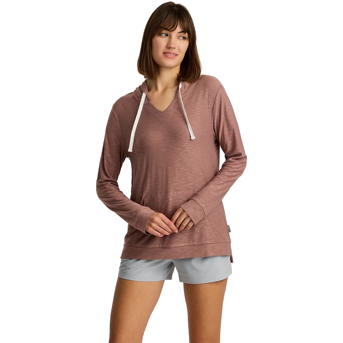 Women's Bamboo Slub Hoodie - Onhollan
