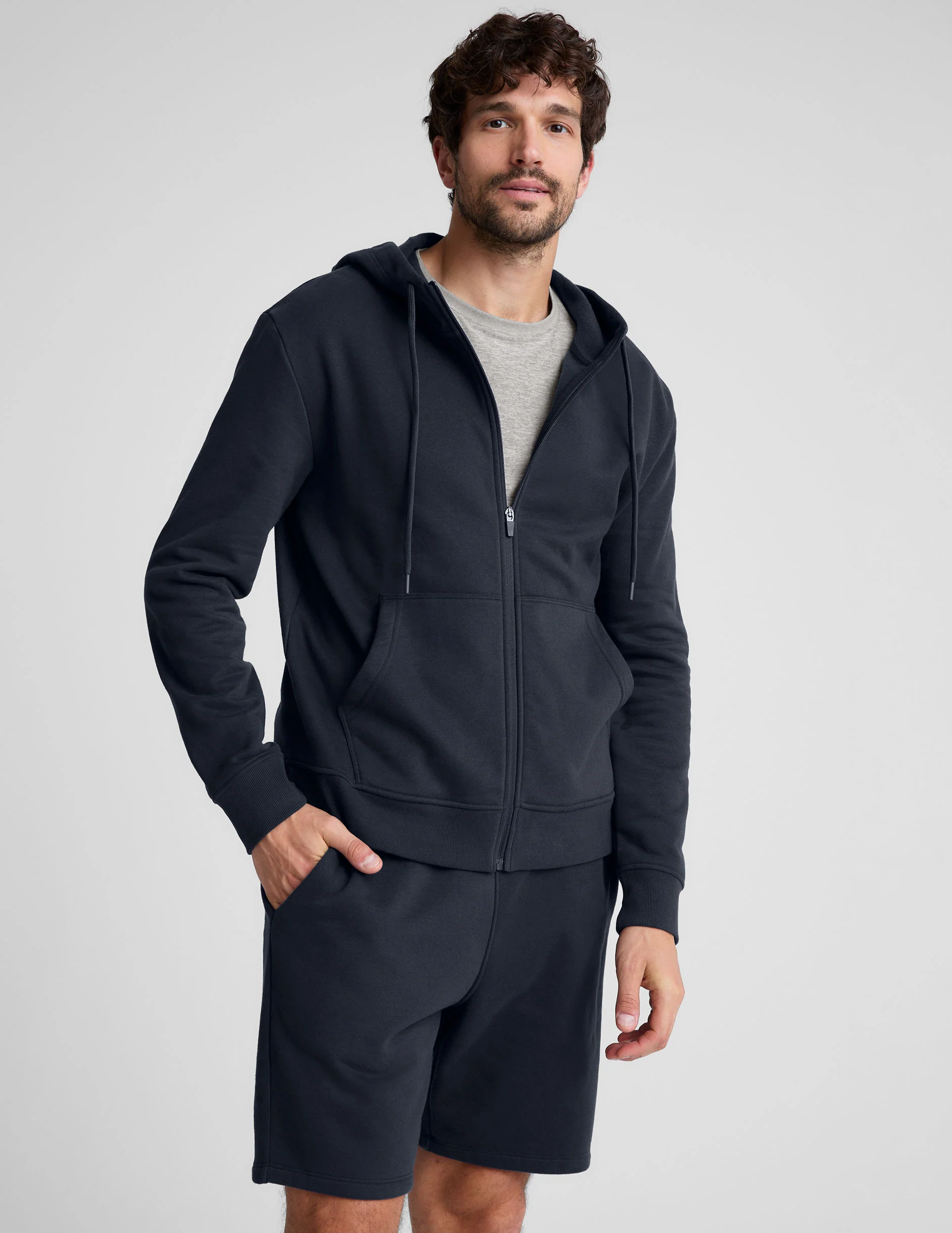 Every Body Zip Front Hoodie - Onhollan
