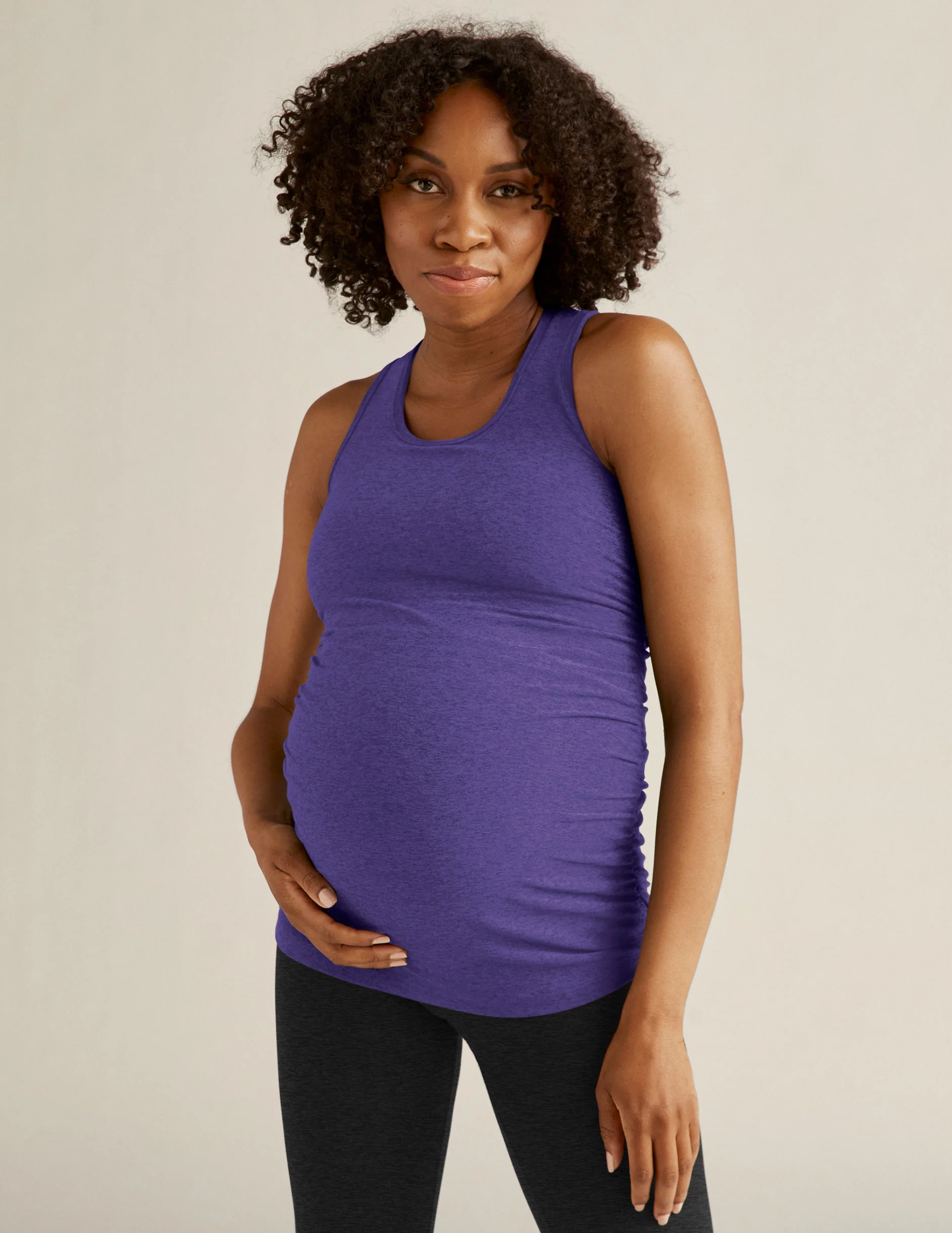 Spacedye Bases Covered Maternity Tank - Onhollan