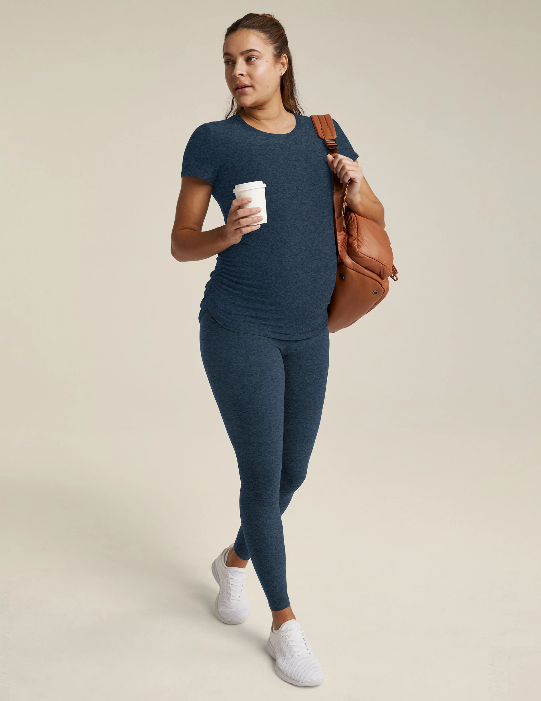Spacedye Love the Bump Midi Maternity Legging - Onhollan