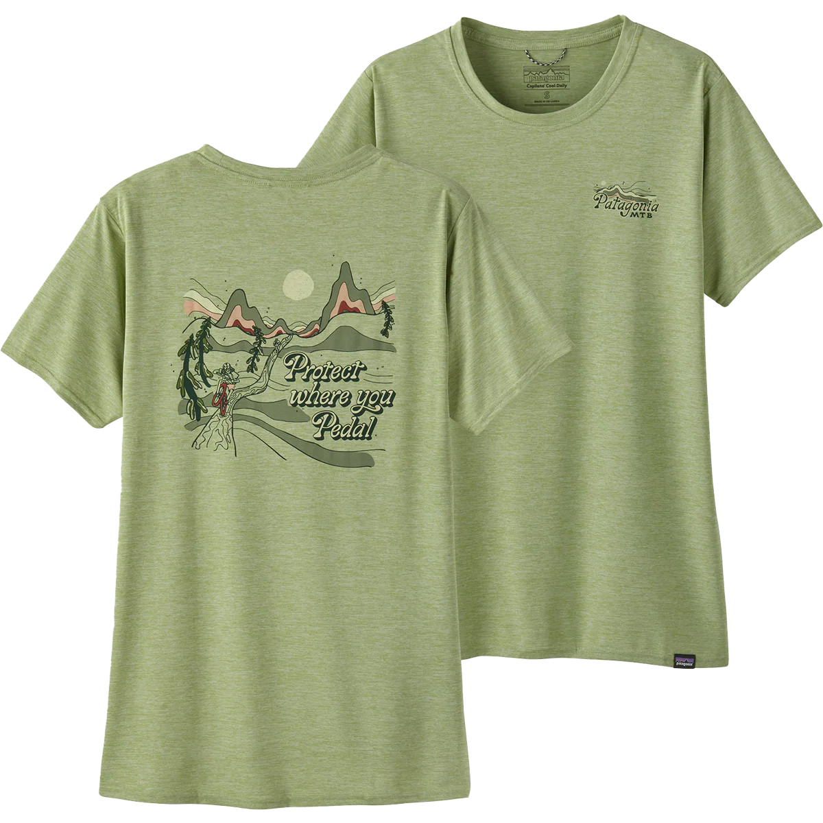 Women's Cap Cool Daily Graphic Tee - Lands - Onhollan