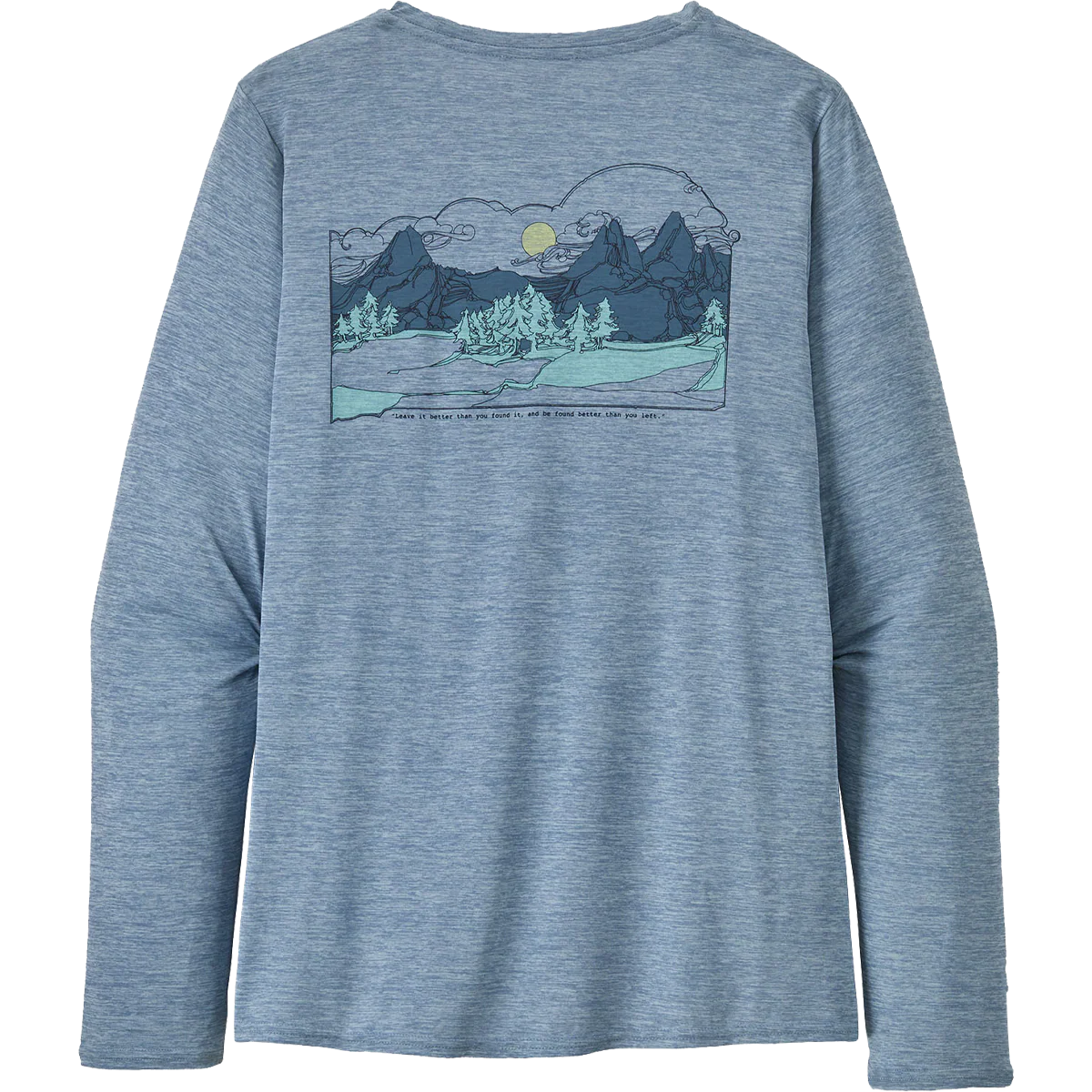 Women's Capilene Cool Daily Graphic Long Sleeve Tee - Onhollan