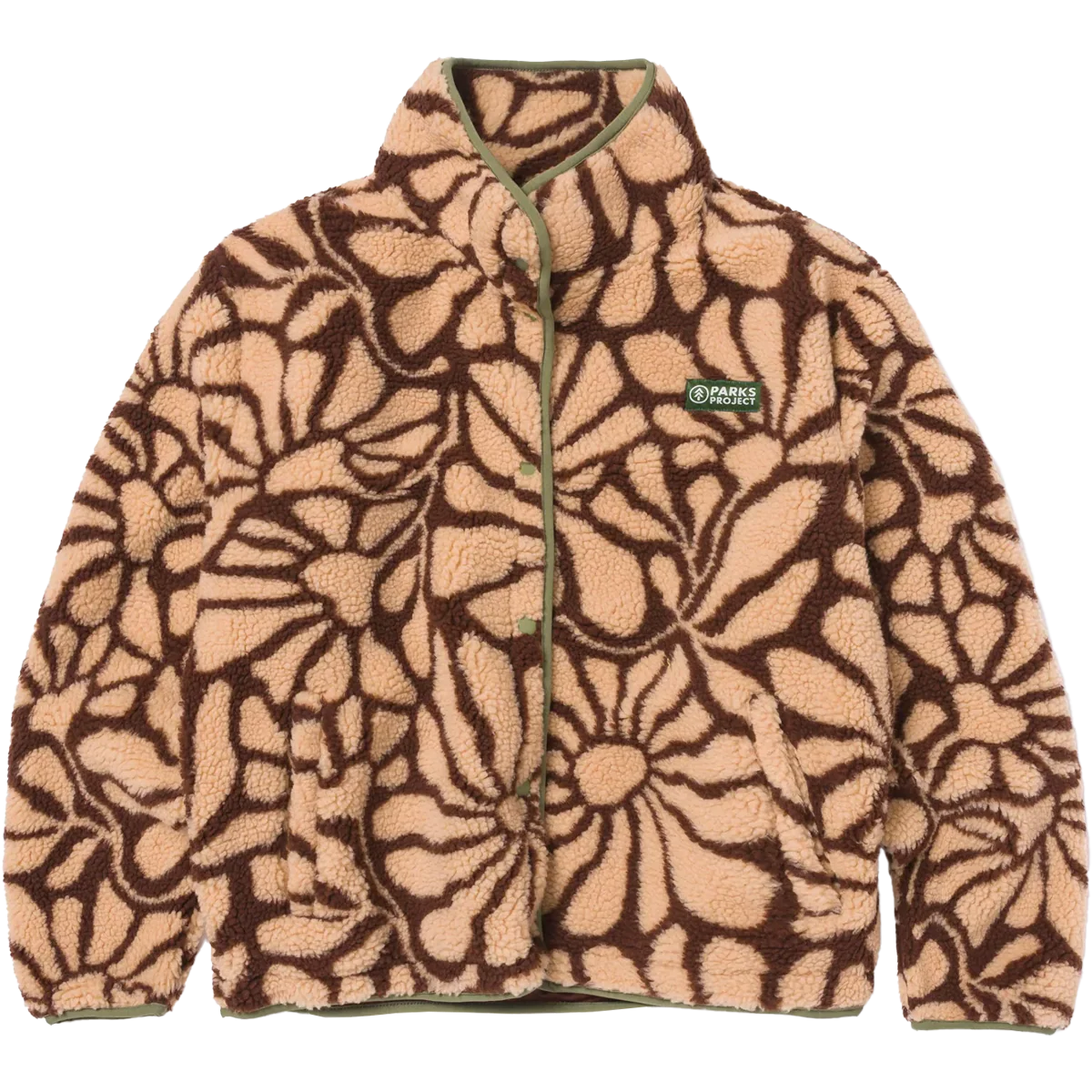Women's Desert Wildflowers Fleece Jacket - Onhollan