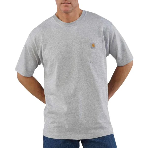 Men's Short-Sleeve Workwear Pocket T-Shirt - Onhollan