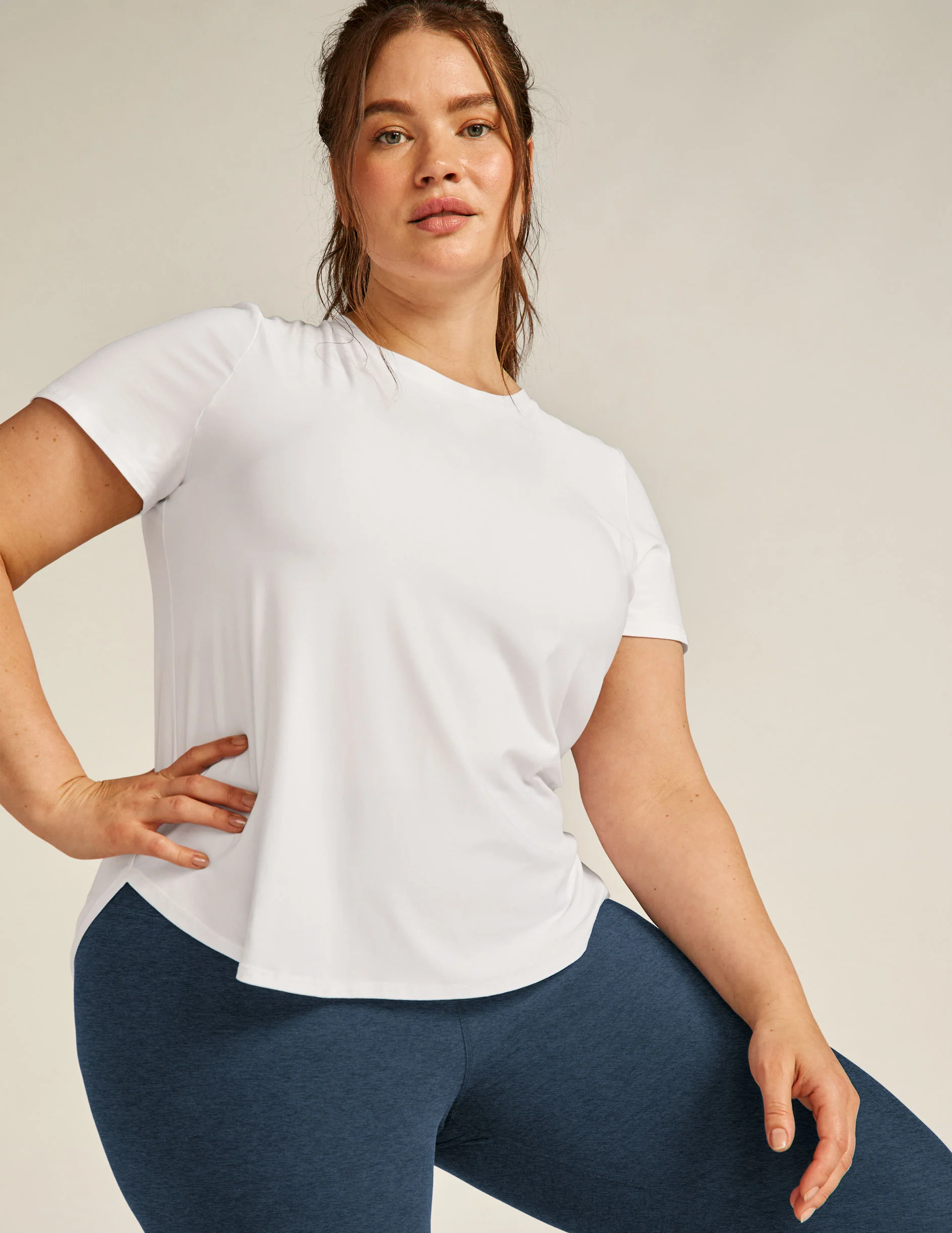 Featherweight On The Down Low Tee - Onhollan