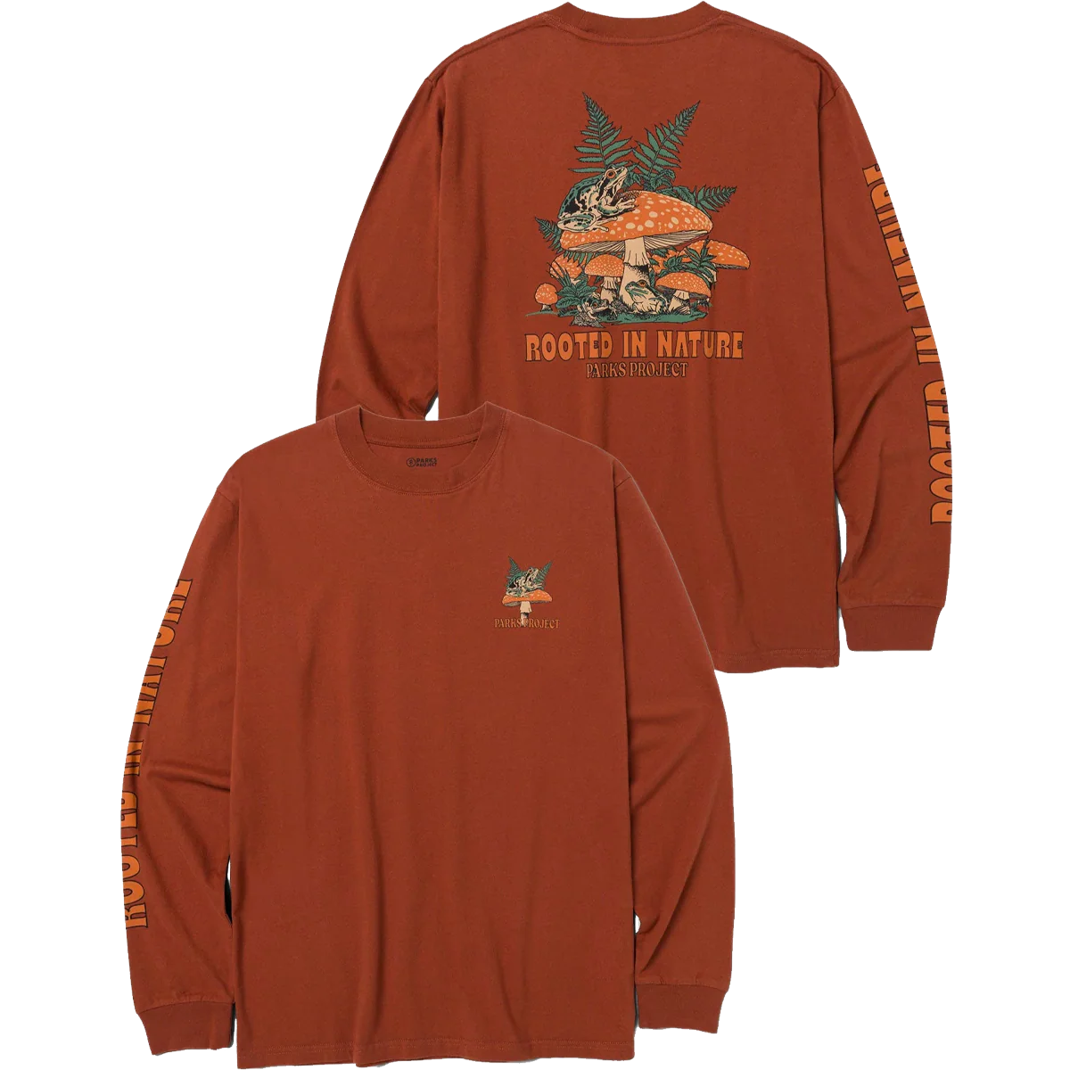 Rooted In Nature Ferns Long Sleeve - Onhollan