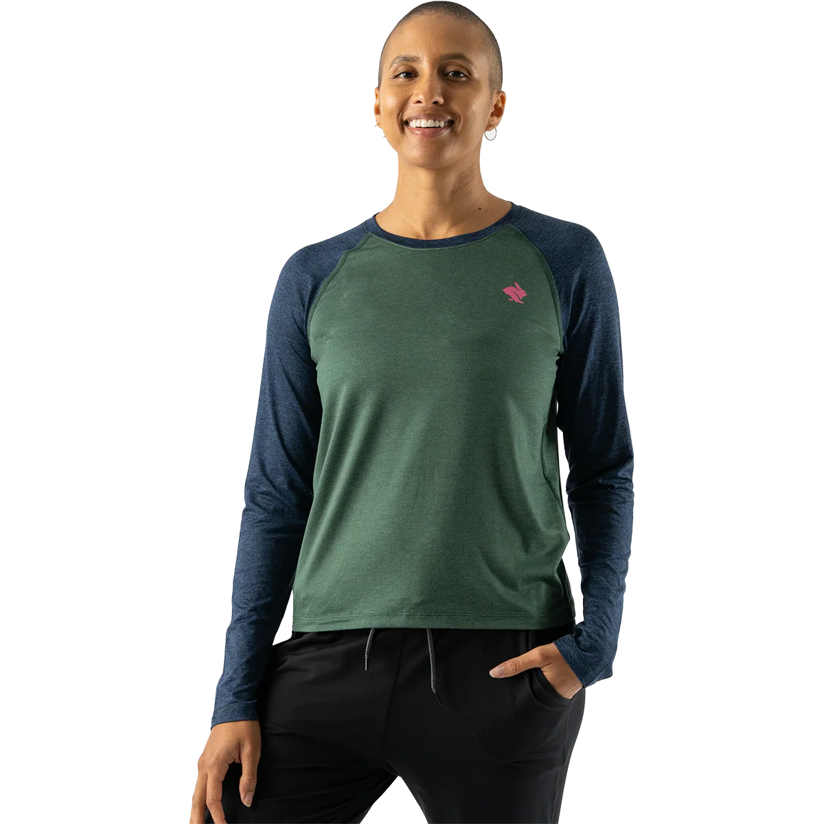 Women's EZ Tee LS Cropped - Onhollan