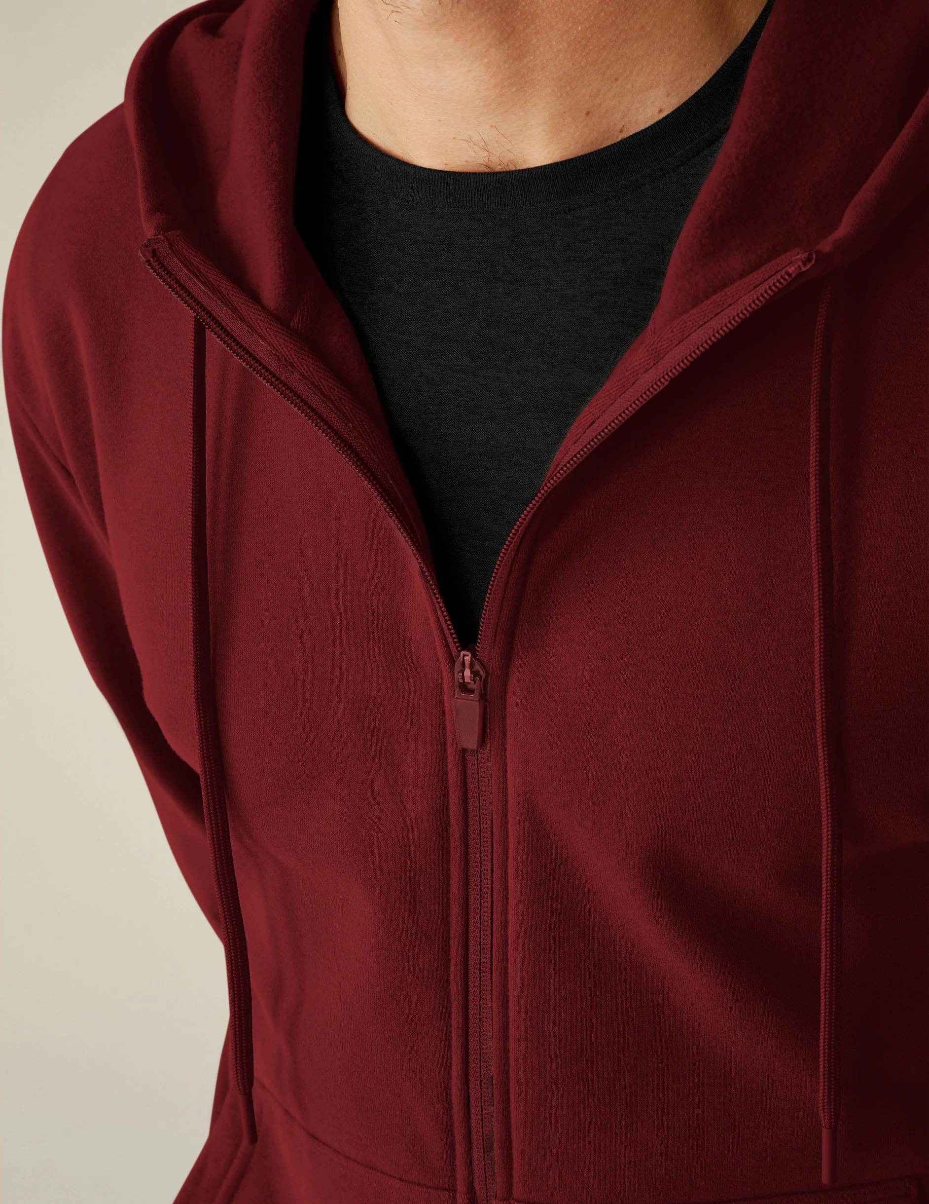 Every Body Zip Front Hoodie - Onhollan