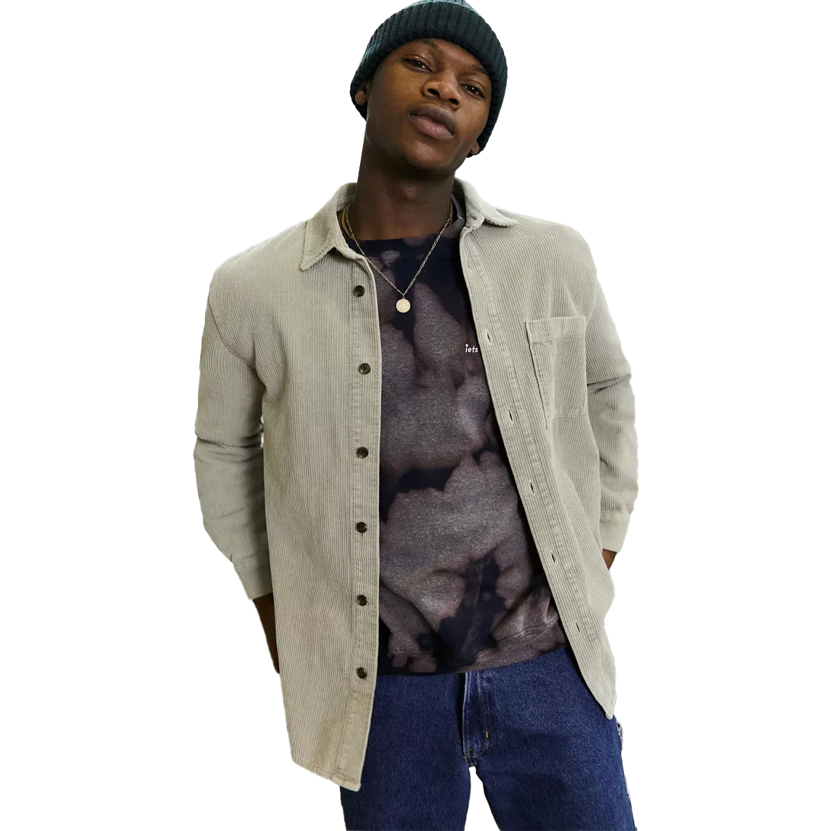 Men's Corduroy Shirt - Onhollan