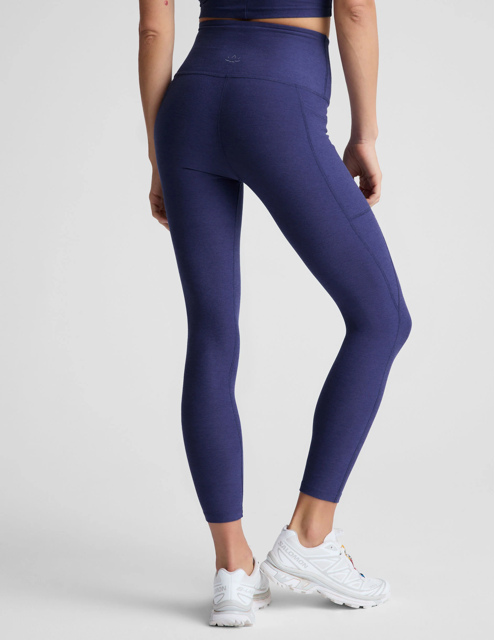Spacedye Out Of Pocket High Waisted Midi Legging - Onhollan